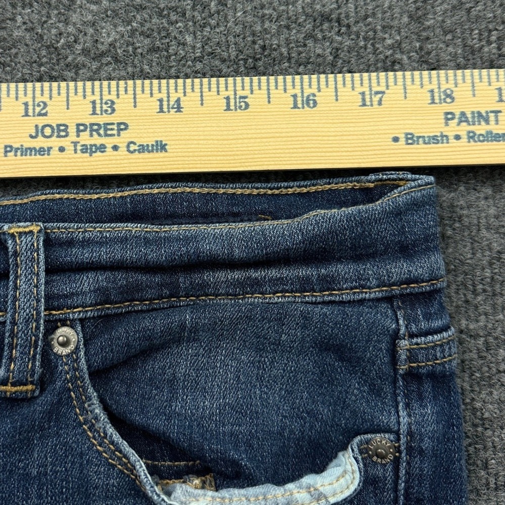 Lucky Brand Sweet Straight Jeans Womens 16/33 Blue Medium Wash Stretch Denim - Picture 12 of 12